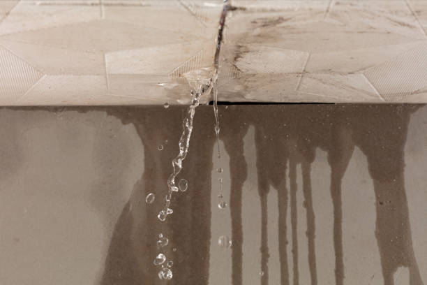 Professional Burst Pipe Cleanup technician working in Colliers, WV